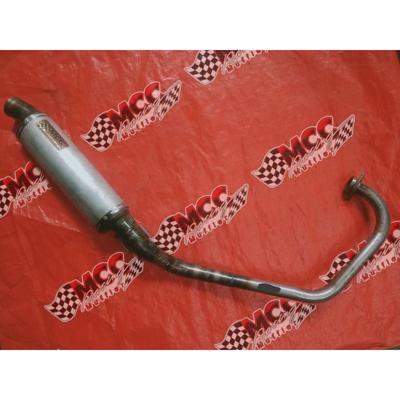 Knalpot Vixion Trioval MCC Racing Muffler