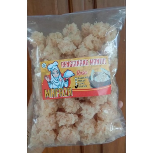 

RENGGINANG JUMPUT BULAT KECIL MANTUL HALAL GURIH RASA BAWANG TRASI UDANG CUMI