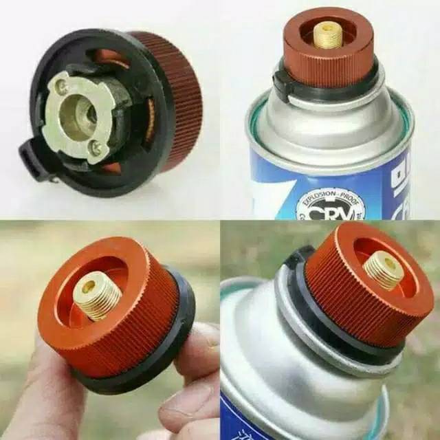 Adapter Kompor Camping Ultralight mini Portable gas butane