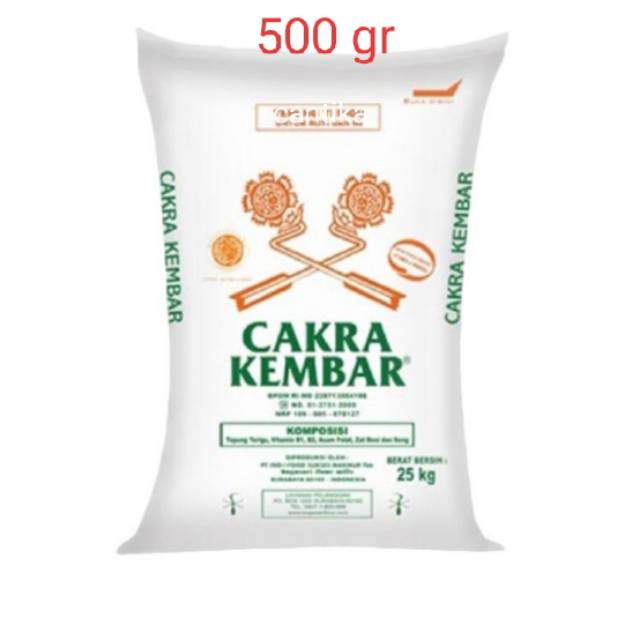 

BOGASARI TEPUNG CAKRA KEMBAR Repack 500gram