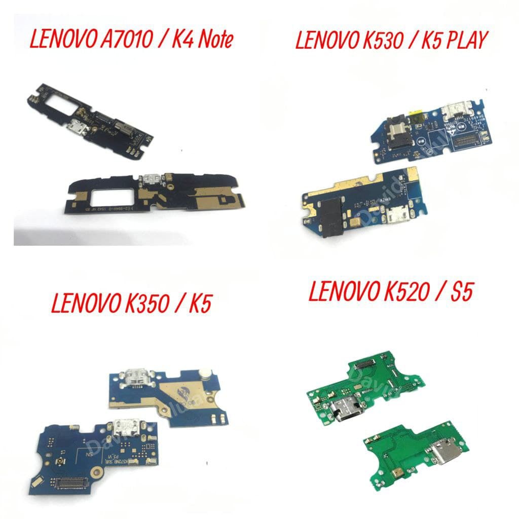PCB LENOVO A7010 K520 K530 K350 K4 NOTE K5 K5 PLAY S5 - PAPAN KONEKTOR CAS