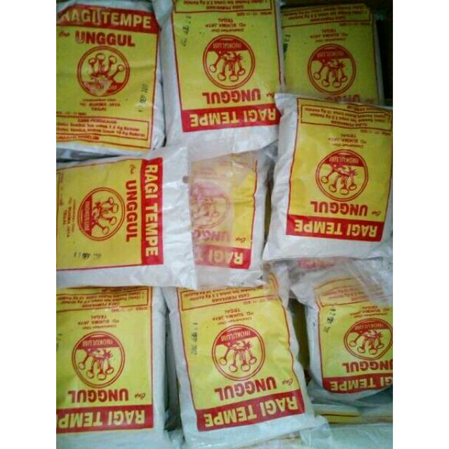 

Ragi tempe merk Unggul 200gr