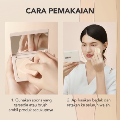 YOU ( Y.O.U ) Noutriwear+ Silky Pressed (Bedak padat )