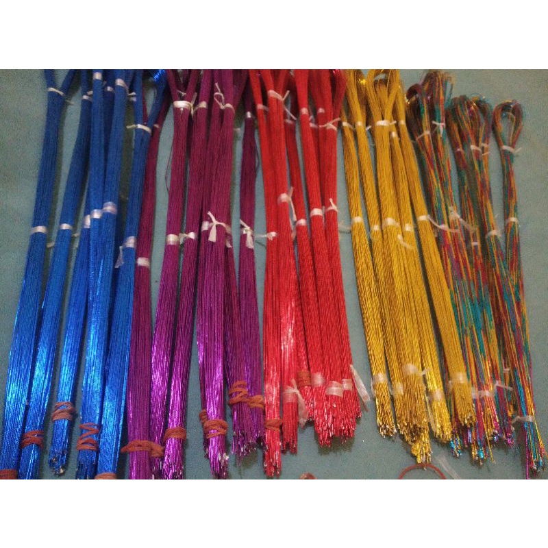 kawat Bunga Stoking uk 22 mm 1 kg / bahan bunga kain stoking.