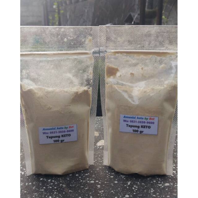 

Tepung keto tepung rendah karbo 100gr