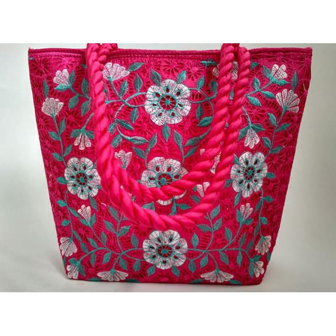Tas Bordir Bukittinggi- Pink Bukittinggi