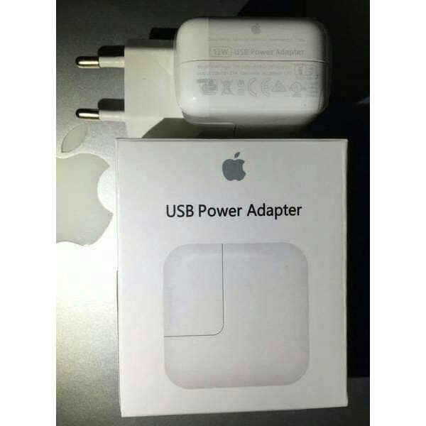 Adapter Adaptor Kepala Charger Apple Ipad 4 5 Air Mini 12w 12 Watt Ori Shopee Indonesia