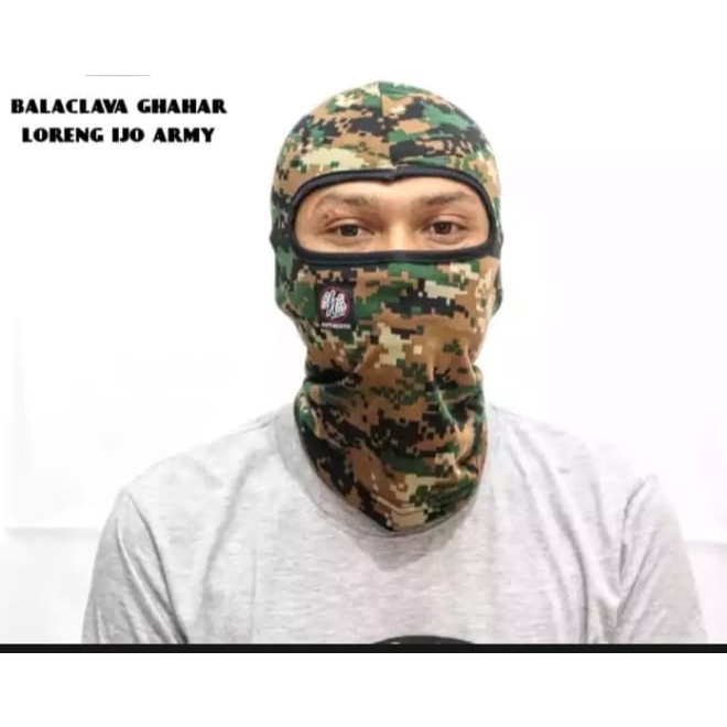 3 PCS MASKER NINJA ARMY/MASKER LORENG