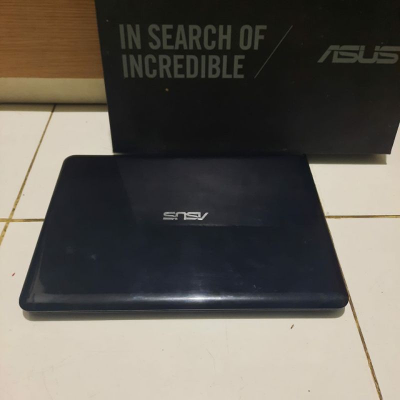 Laptop Asus E402BA, Amd A4-9125 Gen ke 7 Ram 4GB HDD 500GB Vga Amd Radeon R3 Graphic Windows 10 Siap pakai