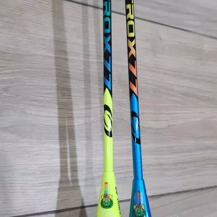 tp00if raket olahraga bulutangkis  badminton yonex astrox 77 blue   yellow original sunrise