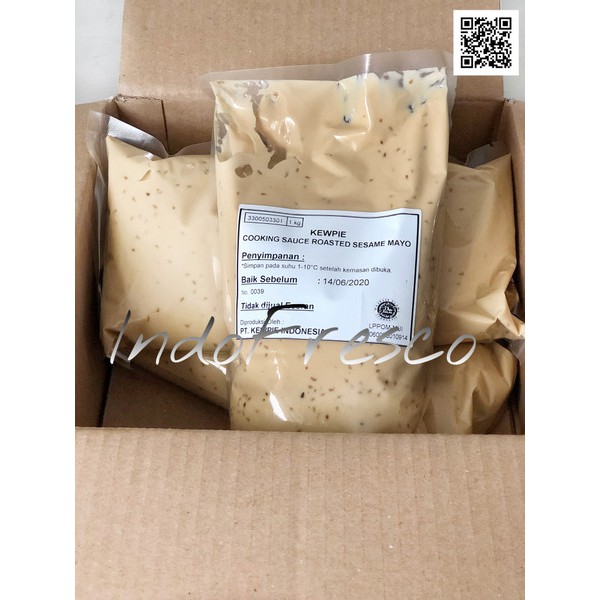 

Kewpie Cooking Sauce Roasted Sesame Mayo 1Kg- KHUSUS GOSEND