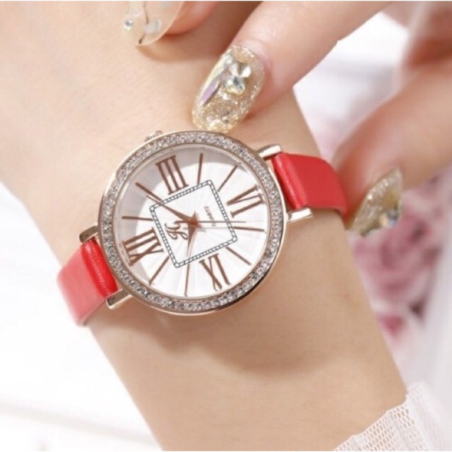 Jam Tangan Trendi Jimshoney 8089 Women Watch - Jam Wanita Murah Branded Diamond Original Jims Honey