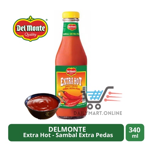 DELMONTE Saus sambal Extra Hot | Chilli Sauce 340 ml