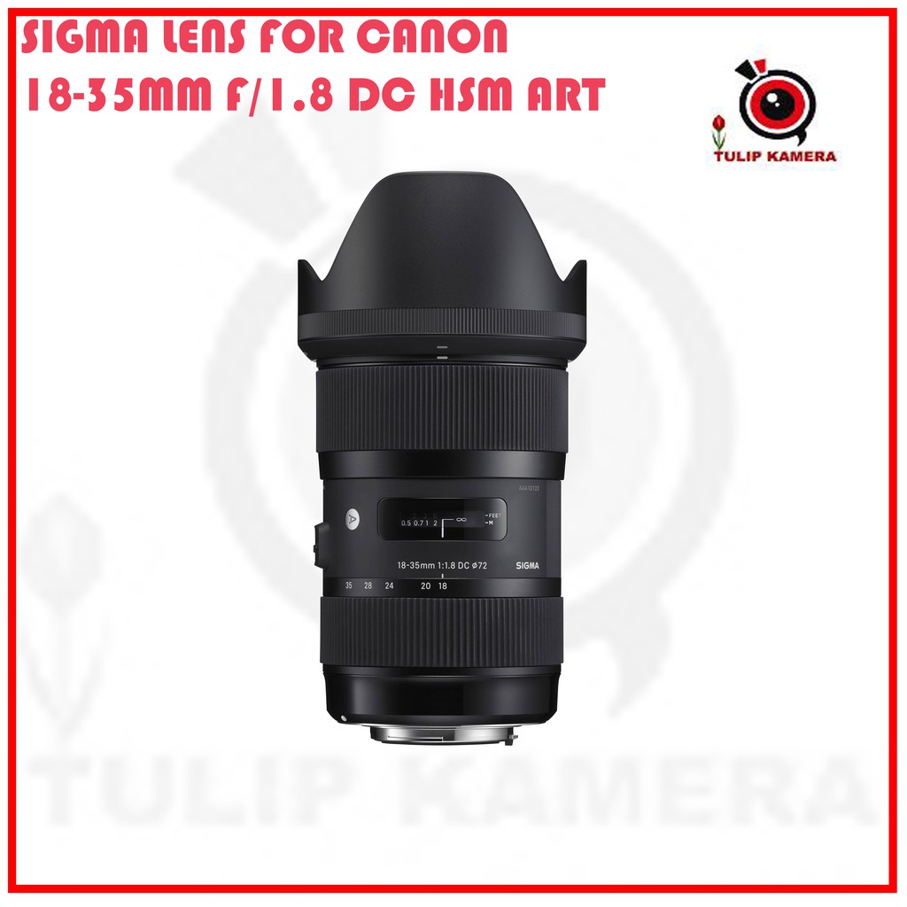 SIGMA FOR CANON 18-35MM F1.8 DC HSM ART