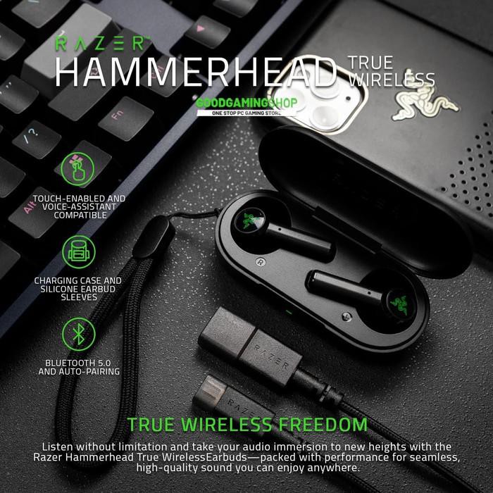 razer hammerhead true wireless earbuds pc