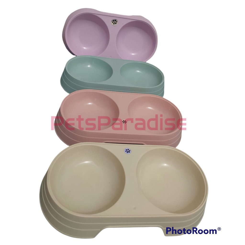 Pet Bowl Double Tempat Makan Hewan