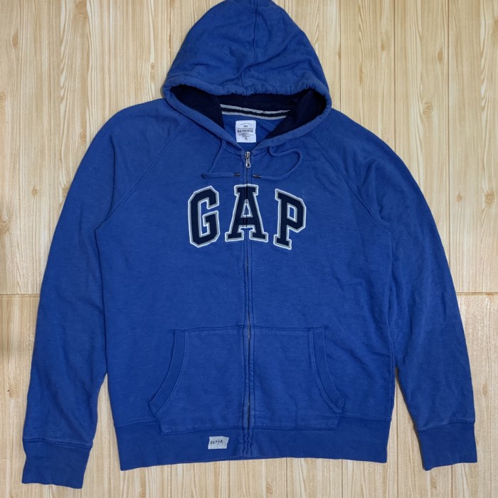 Hoodie Zipper GAP Blue XL