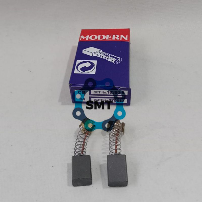 Spul Kul Carbon Brush CB Arang Modern CB64 64 Bor M2100 M2130 Amplas