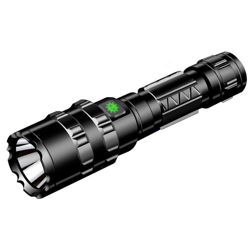 TaffLED Senter LED Torch Hunting Cree XM-L L2 65000 Lumens 701 HITAM