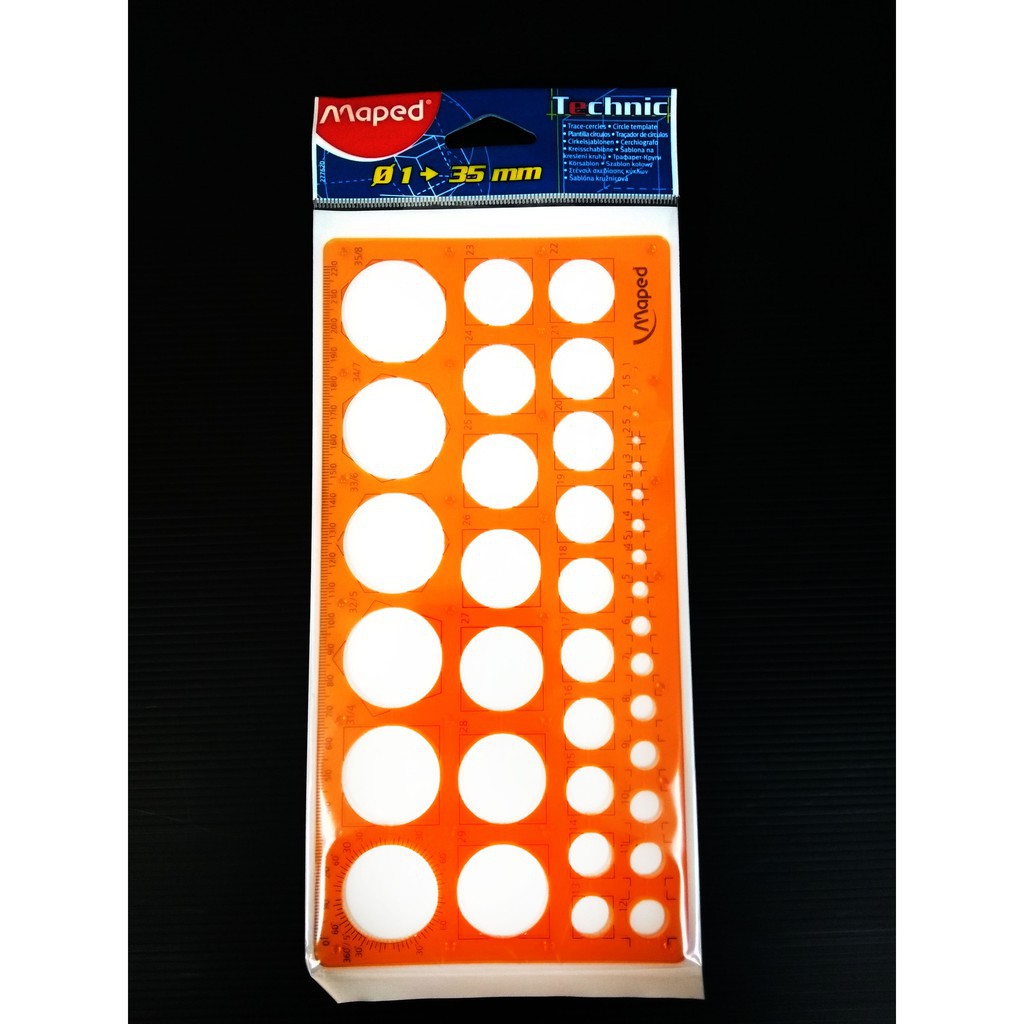 

Maped Technic Mal Lingkaran Penggaris Teknik