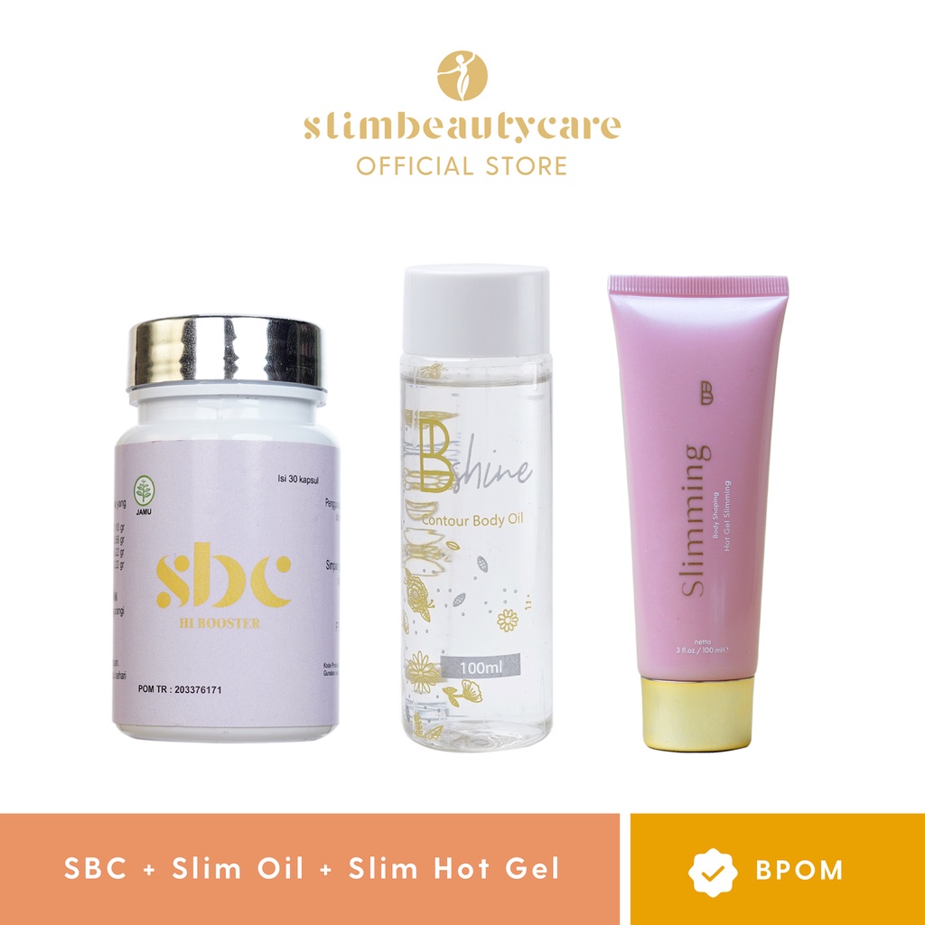 SLIMMING OIL, SBC HIBOOSTER &amp; HOT SLIMMING GEL ( PELANGSING DIET HERBAL )