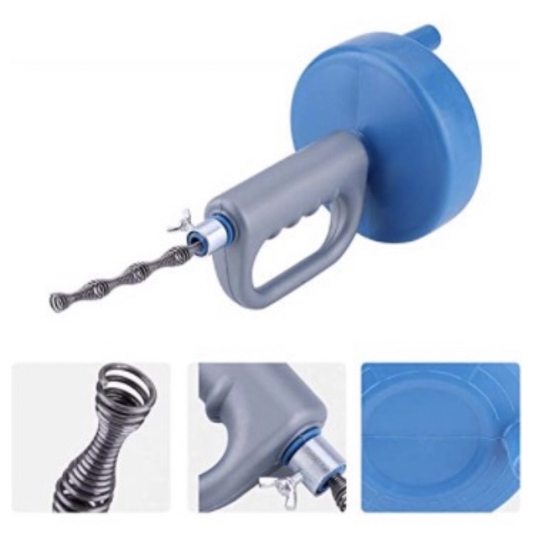 Pipe Cleaner 15M - Alat Pembersih Saluran Air Mampet 15M