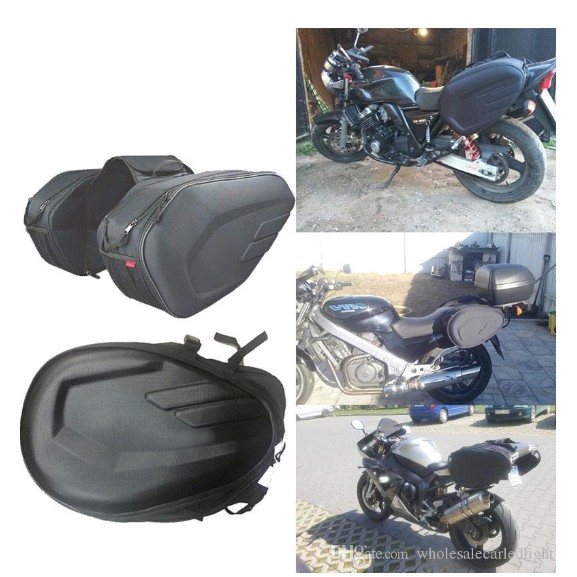 Tas Motor Kominie brand Touring side saddle bag (kanan kiri)