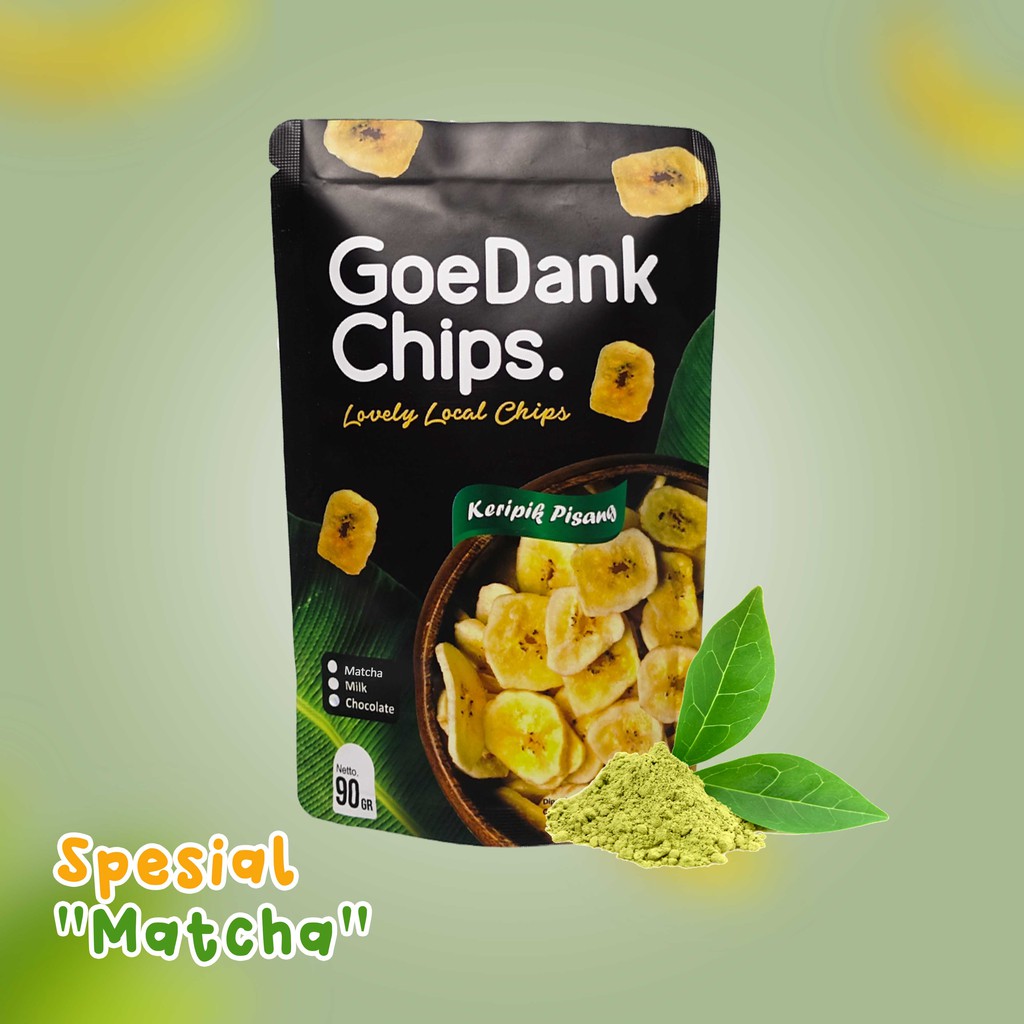 

Keripik Pisang Rasa Matcha by Goedank Chips