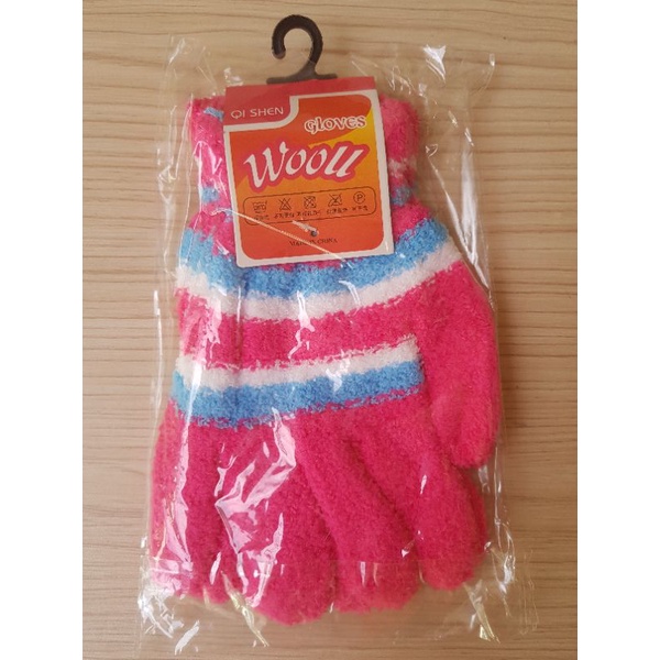 Sarung Tangan Woll / Sarung Tangan Cewek /  Sarung Tangan Handuk