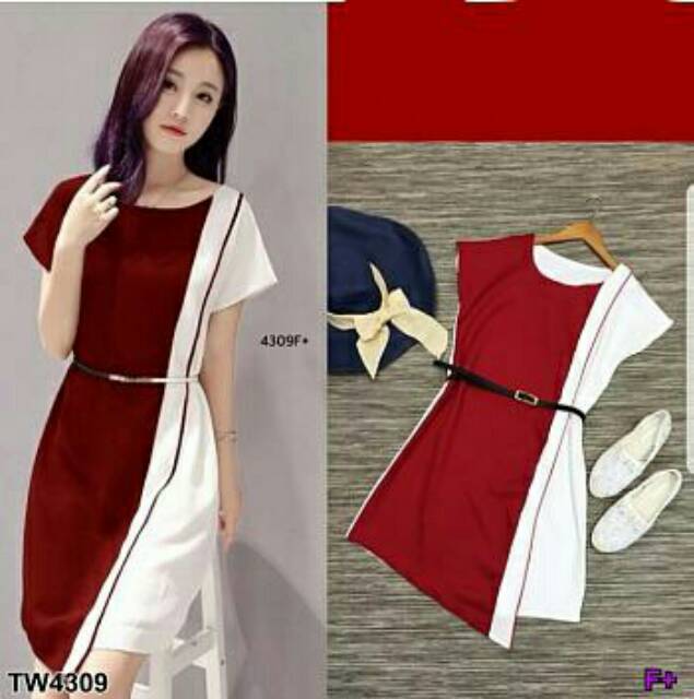 JC MC DRESS Lucinta / Dress wanita kekinian (ada 3 warna)