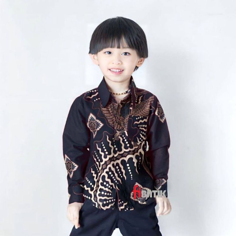 TERBARU Couple sweet || couple batik ayah dan anak cowok BATIK Motif klabang hitam