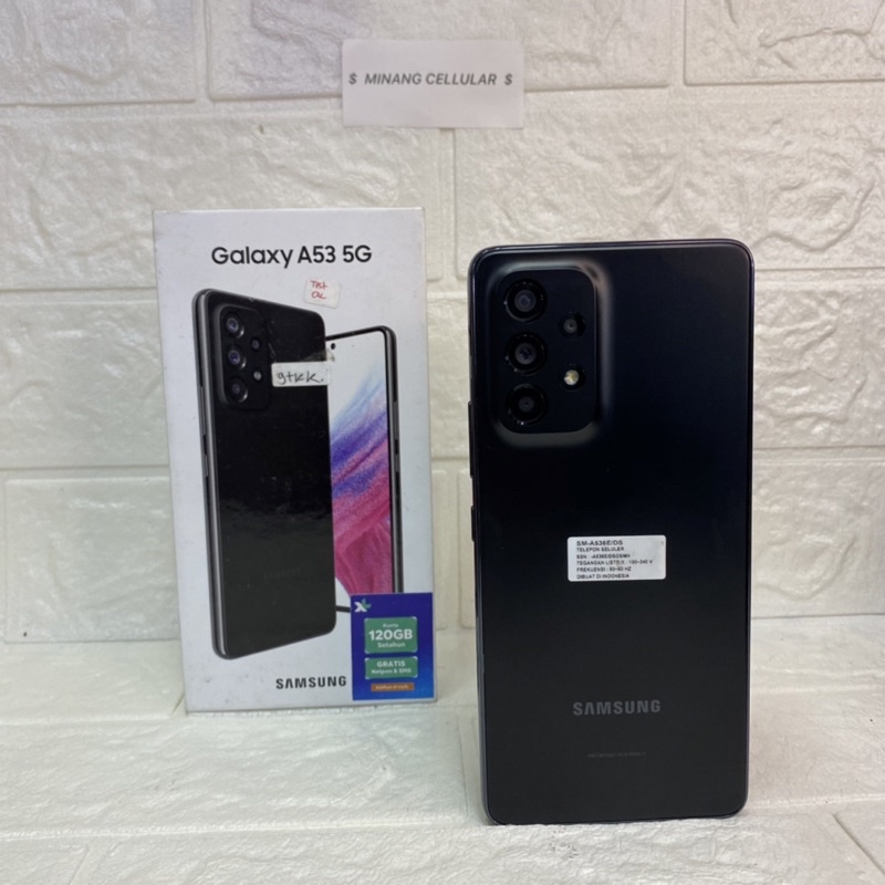 SAMSUNG A53 5G 8/256GB FULSET SECOND MULUS