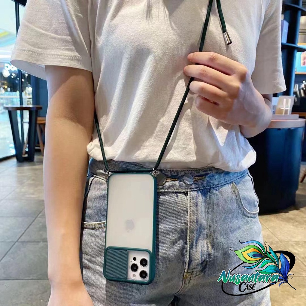 SOFTCASE SLINGCASE SLIDE PELINDUNG KAMERA SAMSUNG J2 J4+ J5 J6+ J7 PRO CORE PRIME NC7383