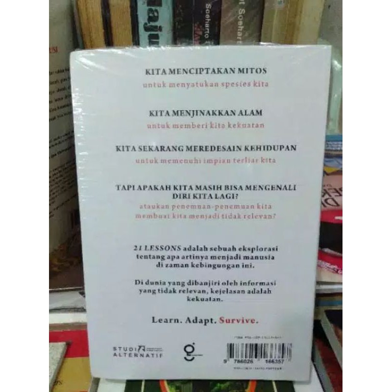 NOVEL 21 LESSONS 21 Adab untuk Abad ke 21 KERTAS : BOOKPAPER-1