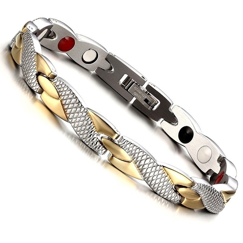 Gelang Tangan Vintage Motif Naga Warna Gold / Silver / Hitam Untuk Pria