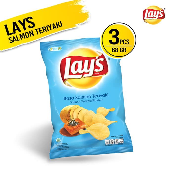 

Lay's Salmon Teriyaki 68 Gr 3 Pcs