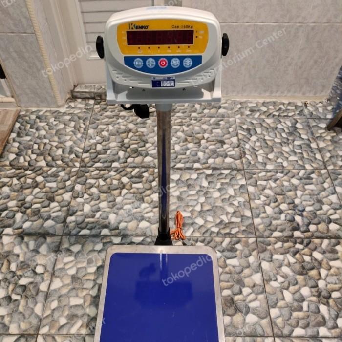 Jual Alat Ukur Timbangan 150kg Digital Kk 300w Kenko Timbangan