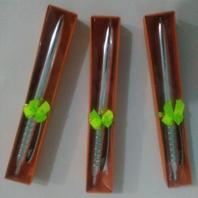 

Souvenir pulpen silver