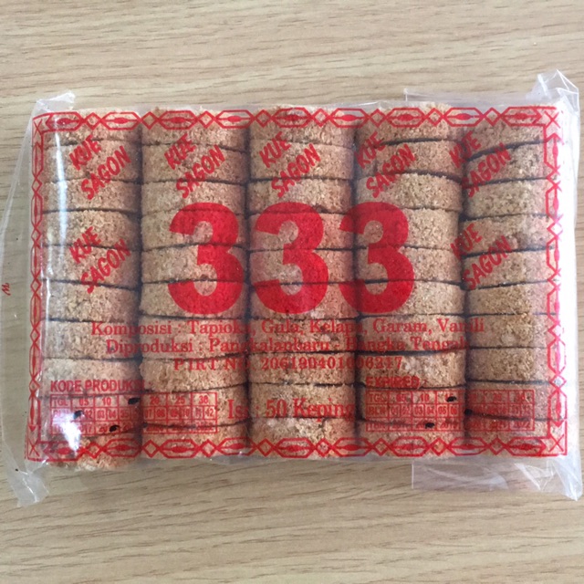 

KUE SAGON 333 isi 50pcs