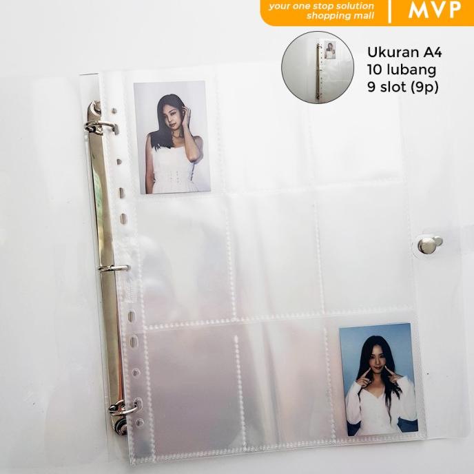 

Kantong Binder A5 4P A6 3P Sleeve Photocard Holder Tempat Polaroid