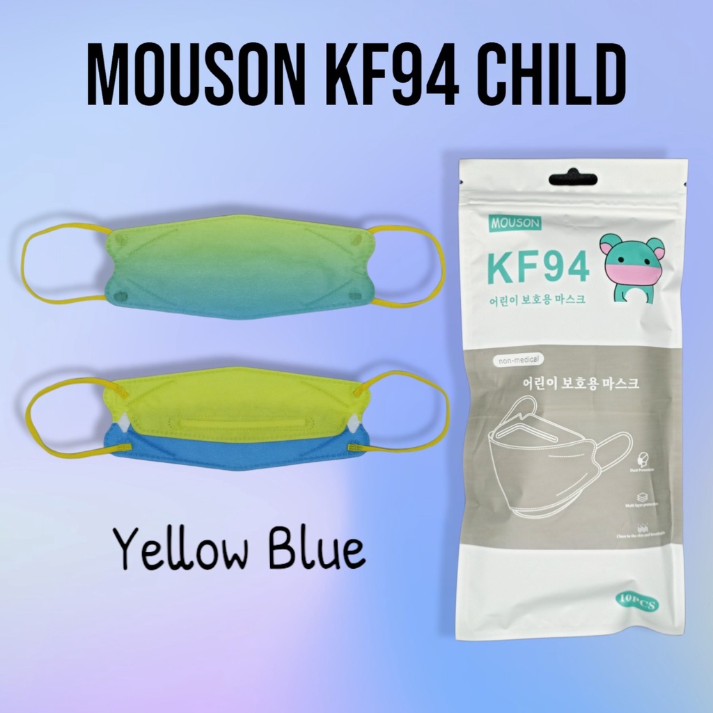 Masker Anak Kf94 Mouson Gradasi Murah