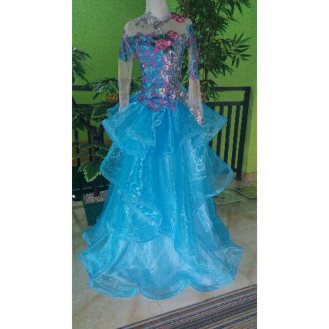 Gaun penyanyi baju penyanyi dress pesta