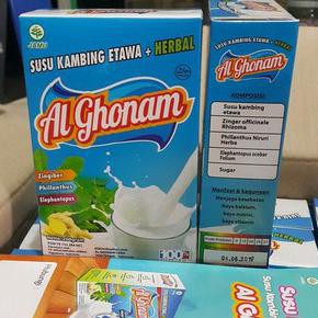 

Susu Kambing Etawa Plus Herbal Al Ghonam Original BPOM