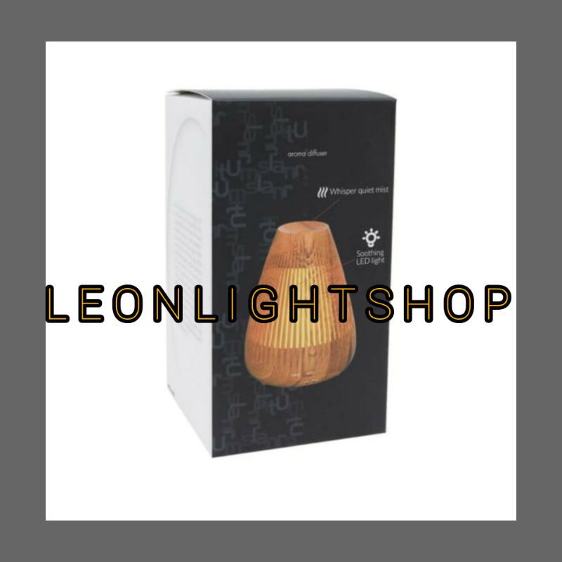 ULTRANSMIT ULTRASONIC DIFFUSER BAMBU/ACE ULTRASONIC AROMA DIFFUSER AROMATERAPI BAMBU/ALAT DIFFUSER