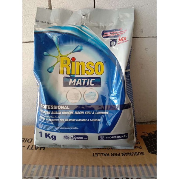 Jual Rinso Matic Profesional Deterjen Bubuk Kg Shopee Indonesia