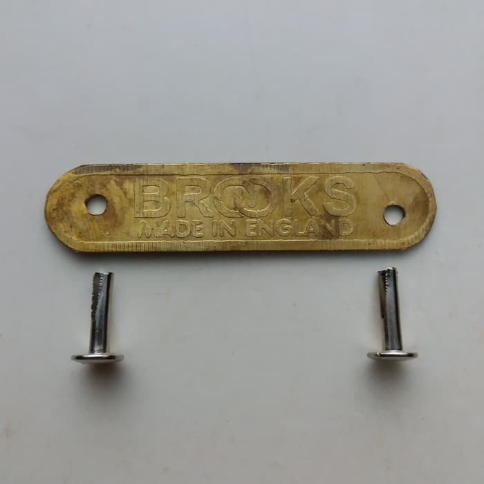 QN634 Emblem Sadel Sepeda Onthel Brooks