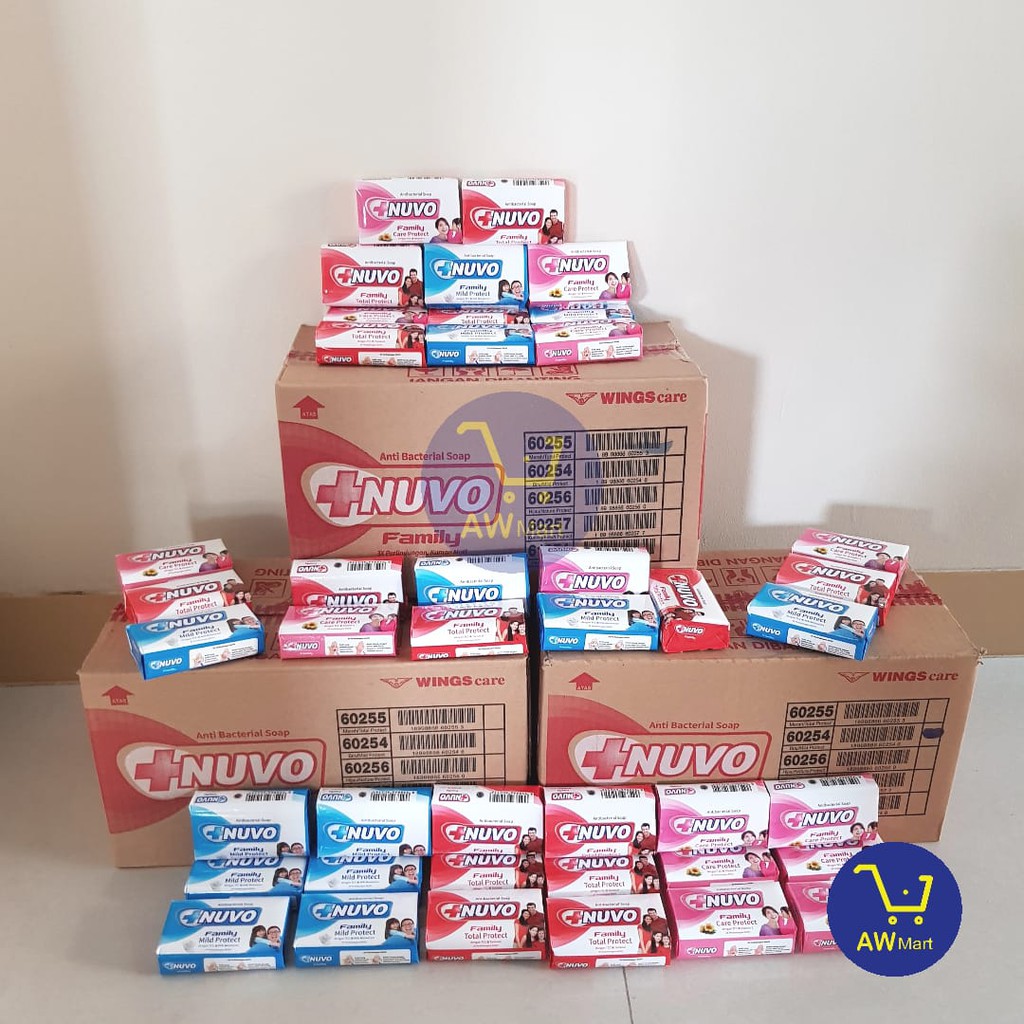 Sabun Nuvo Family 76gr - DARI PABRIK LANGSUNG - sabun mandi batang 76gr