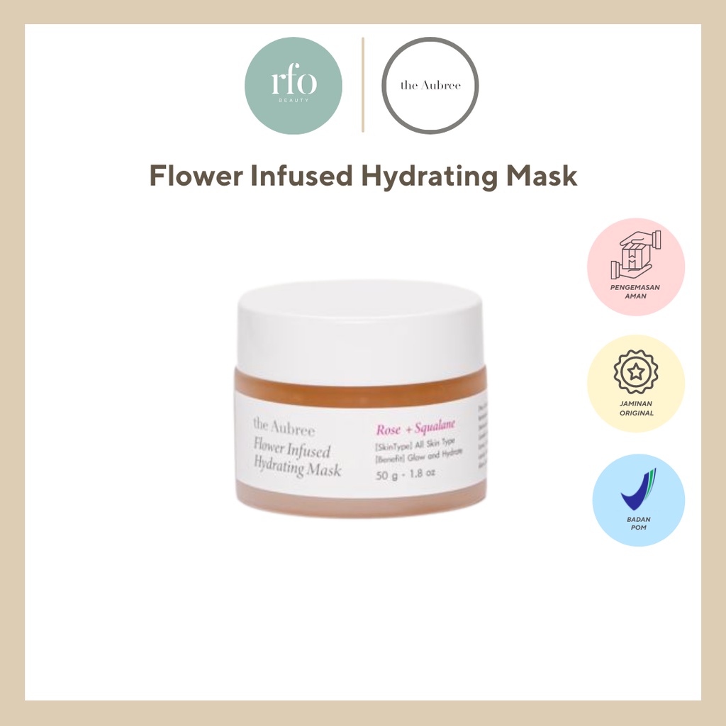 The Aubree Flower Infused Hydrating Mask
