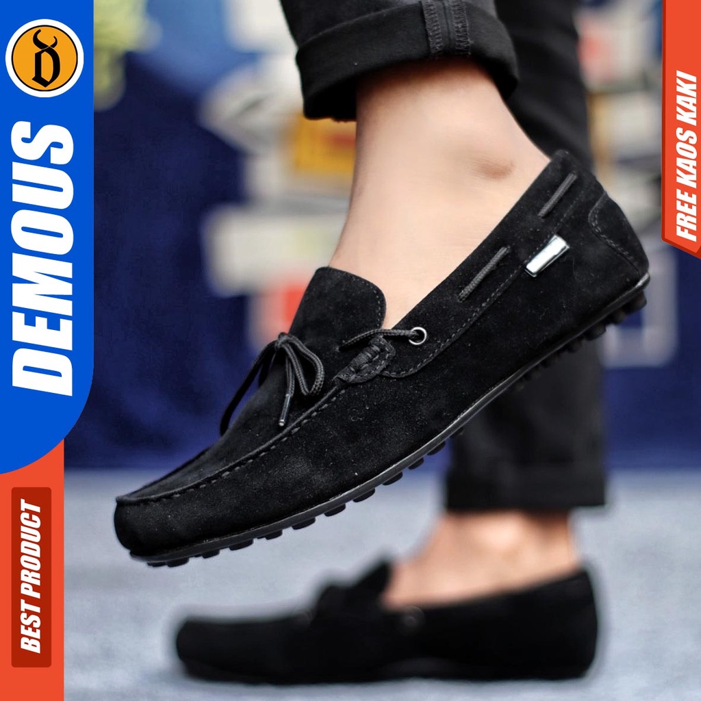 Demous Renes Sepatu Slip On Pria Sepatu Casual Pria