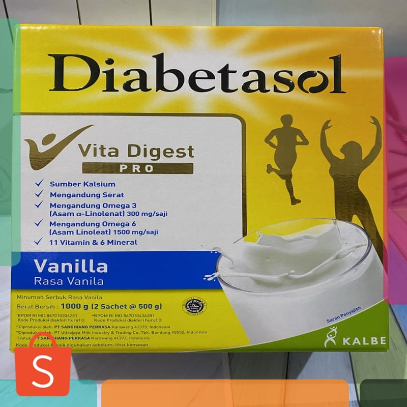 Termurah Diabetasol vanilla 1000gram